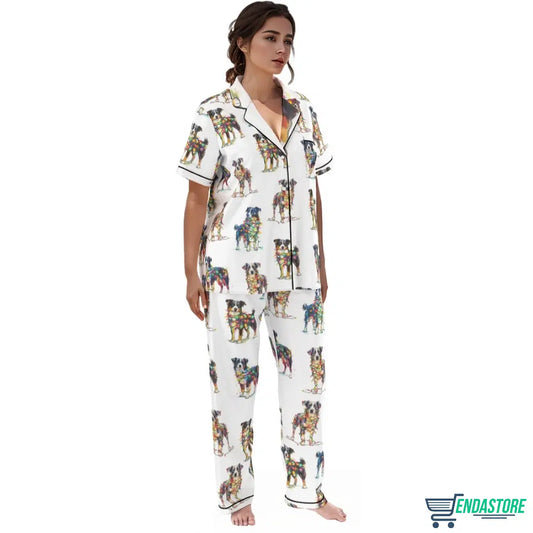 Australian Shepherd With Lights Pajama Set 3D Sweater - Gift Idea product image