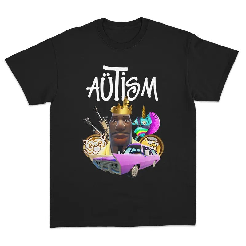 Aut1sm Fort Menswear Top - Adult & Kids T-Shirts, Sweatshirts & Hoodies apparel design preview 1