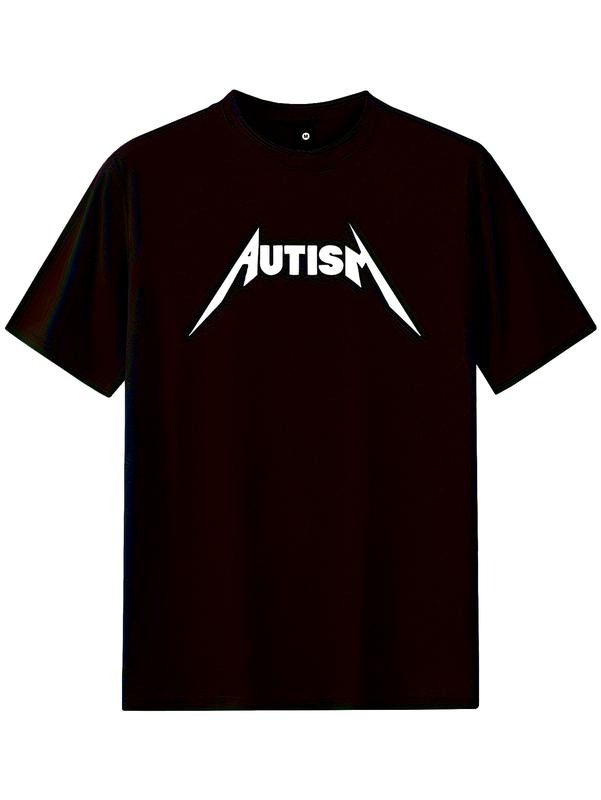 Autism Print 100% Cotton Casual Short Sleeve Suitable - Adult & Kids T-Shirts, Sweatshirts & Hoodies apparel design preview 1