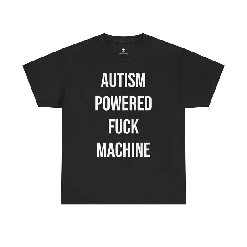 Autism Powered Funny Cotton Streetwear Casual - Adult & Kids T-Shirts, Sweatshirts & Hoodies apparel design preview 1