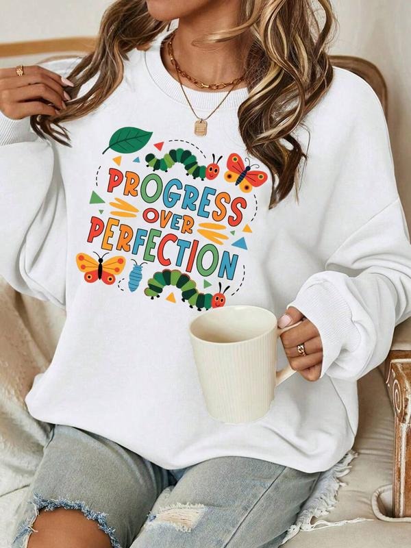 Autumn Winter New Casual Comfortable Cartoon Letter - Adult & Kids T-Shirts, Sweatshirts & Hoodies apparel design preview 1