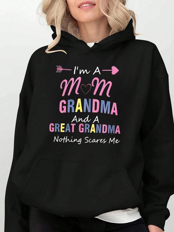 Autumn Winter New Hooded Casual Loose Fit Letter - Adult & Kids T-Shirts, Sweatshirts & Hoodies apparel design preview 1