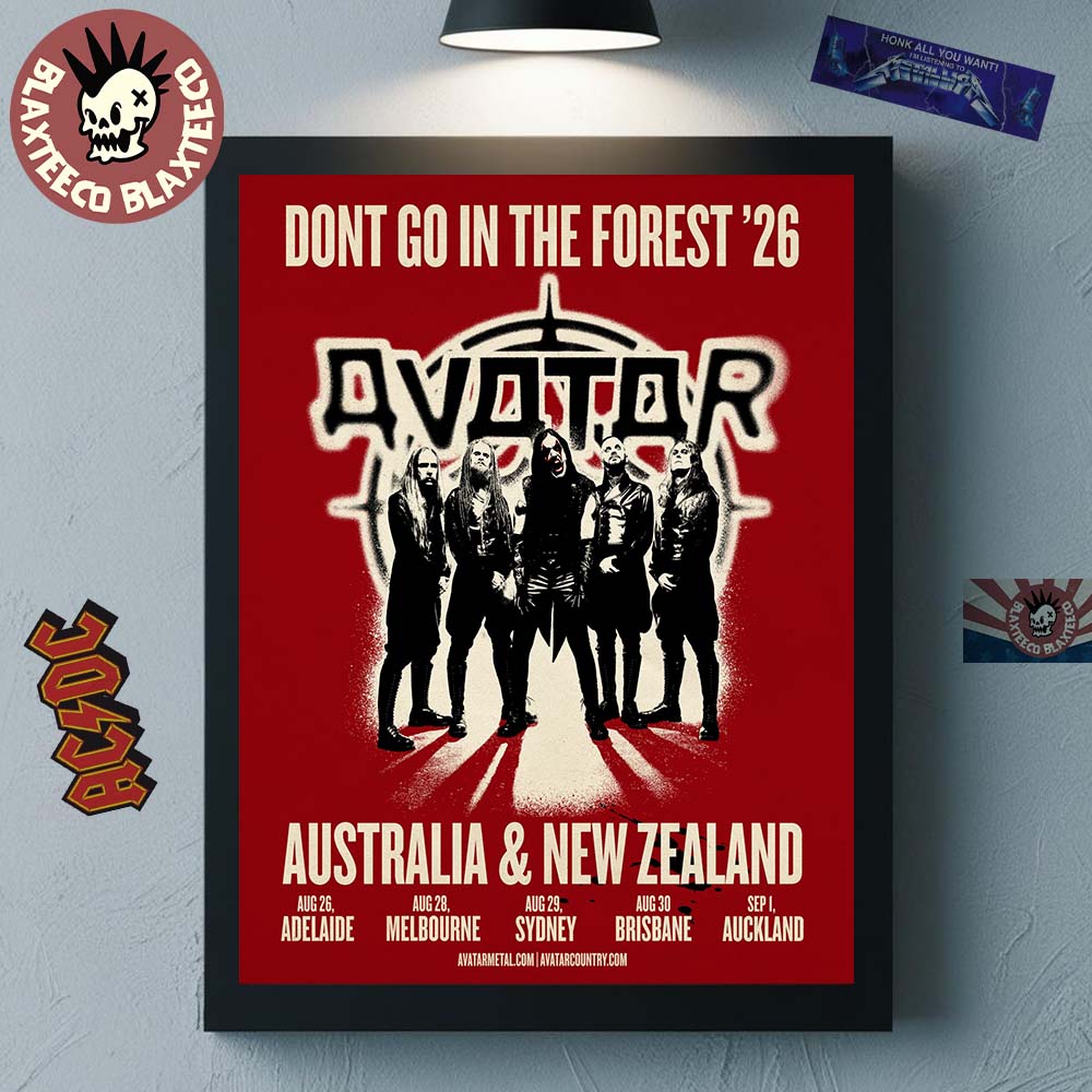 Avatar Don't Go In The Forest 2026 Australia And New - Adult & Kids T-Shirts, Sweatshirts & Hoodies apparel design preview 1