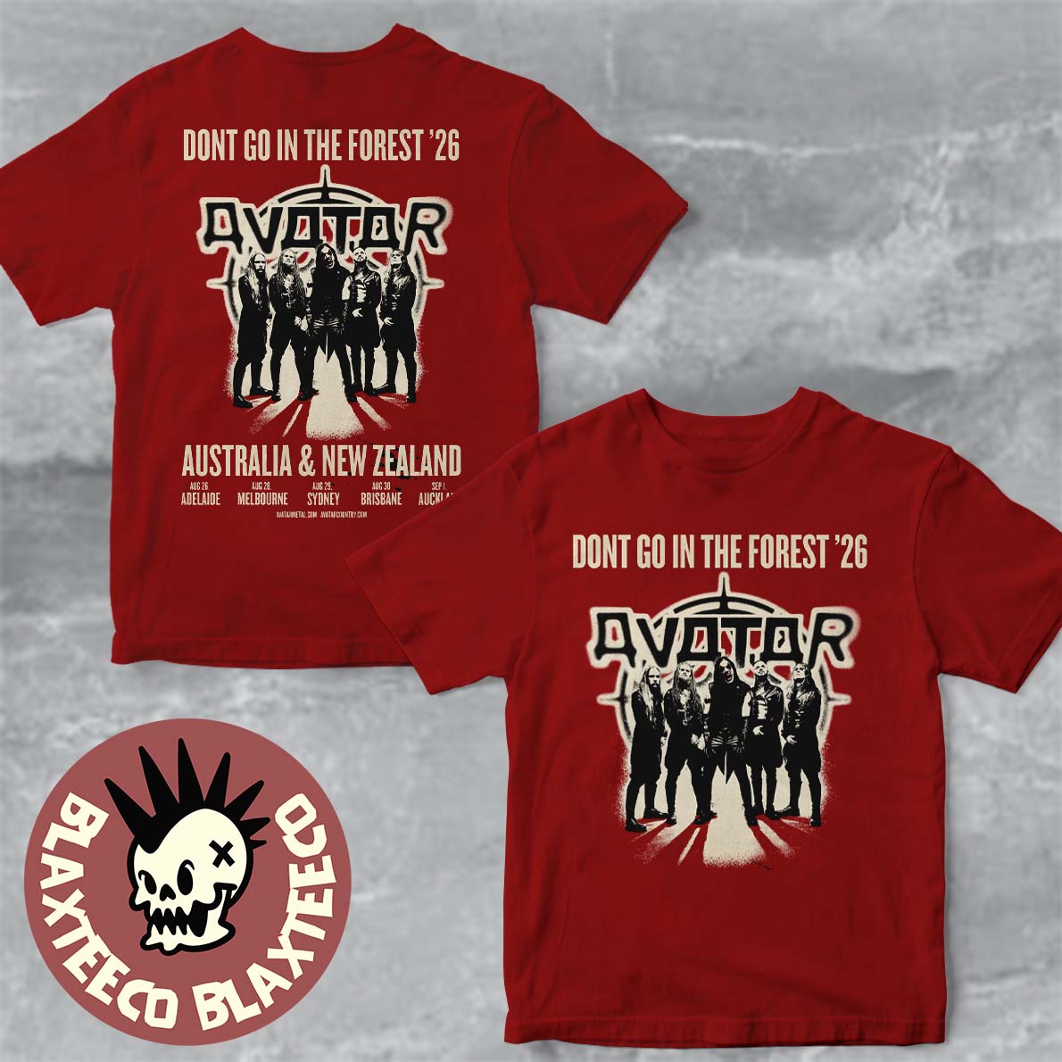 Avatar Don't Go In The Forest 2026 Australia And New - Adult & Kids T-Shirts, Sweatshirts & Hoodies apparel design preview 1