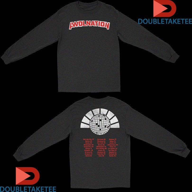Awolnation Disco Tour - Adult & Kids T-Shirts, Sweatshirts & Hoodies apparel design preview 1