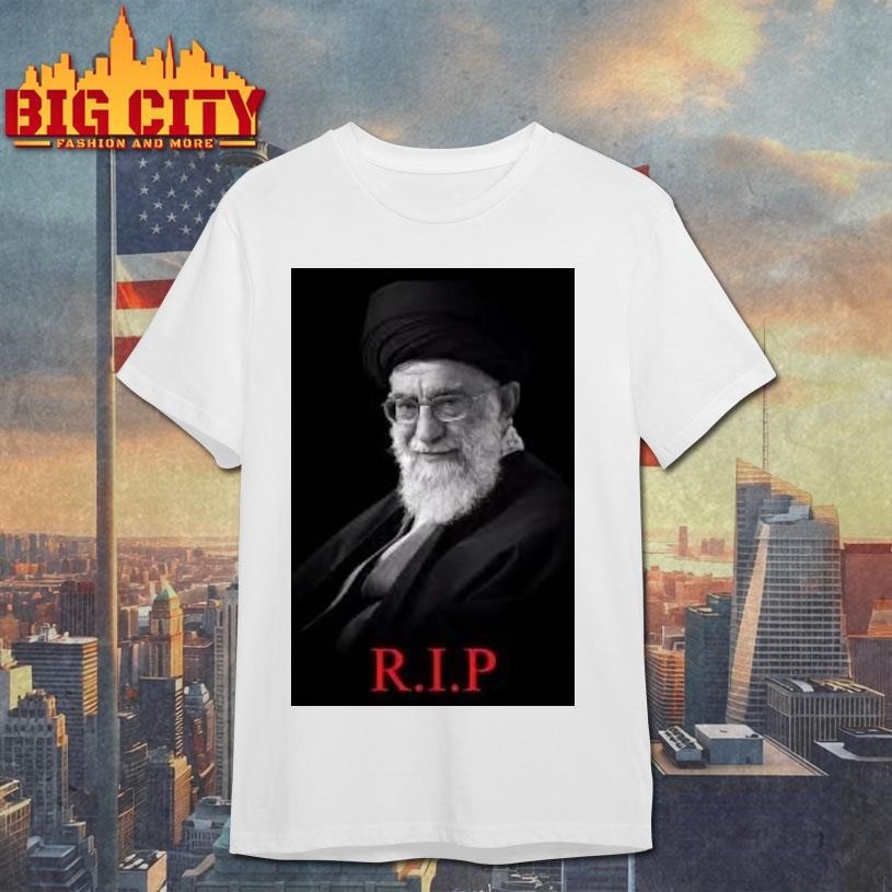 Ayatollah Ali Khamenei RIP - Adult & Kids T-Shirts, Sweatshirts & Hoodies apparel design preview 1