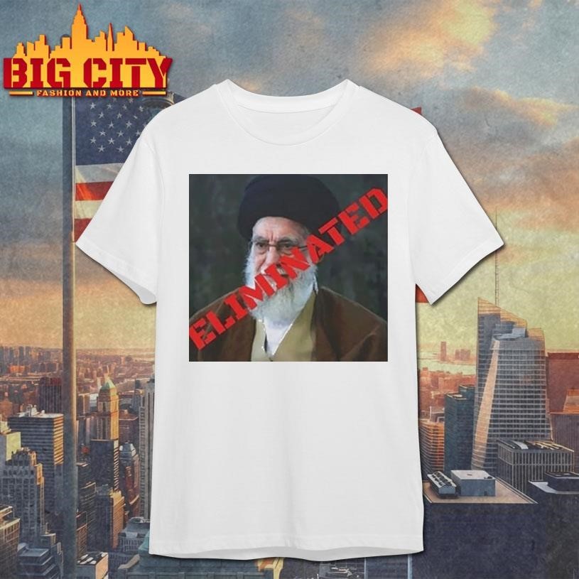 Ayatollah Khamenei Eliminated - Adult & Kids T-Shirts, Sweatshirts & Hoodies apparel design preview 1