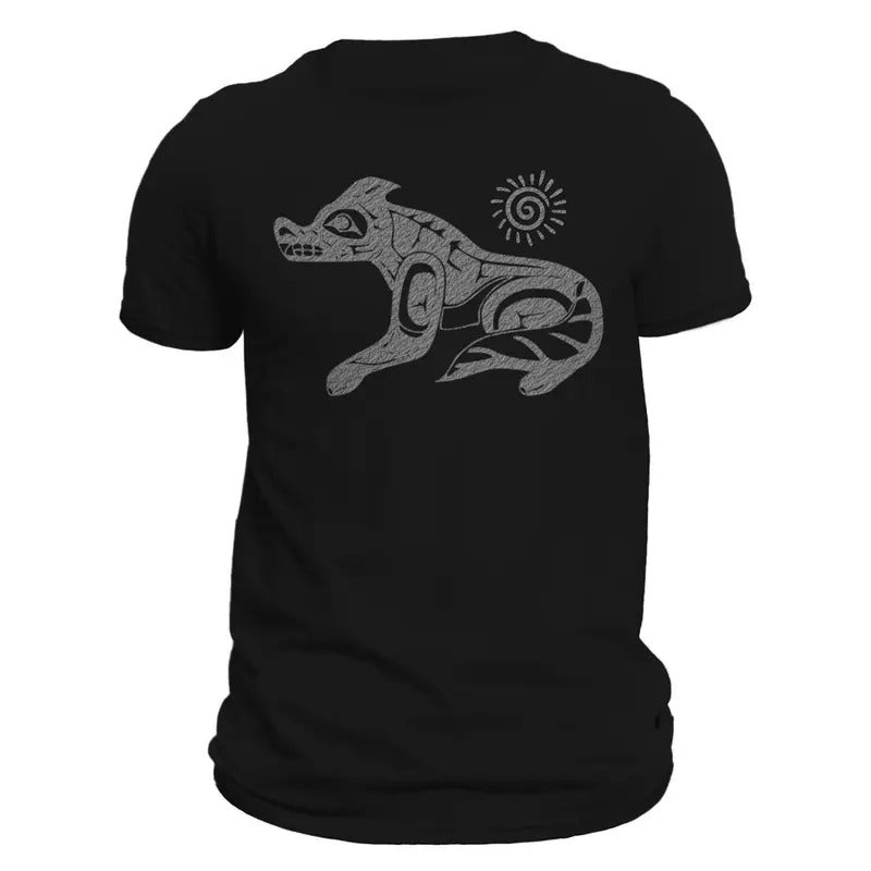 Aztec Dog Itzcuintli Sun Playera Con Perro Y Sol - Adult & Kids T-Shirts, Sweatshirts & Hoodies apparel design preview 1