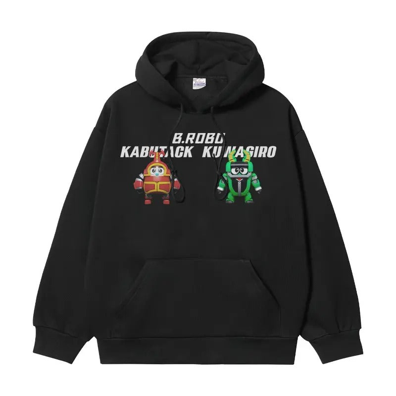 B ROBO KABUTACK "Kabuda" Heavyweight Vintage Cotton - Adult & Kids T-Shirts, Sweatshirts & Hoodies apparel design preview 1