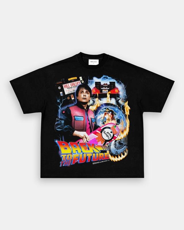 BACK FUTURE V3 Trending Movie Vintage 90s Fans Him - Adult & Kids T-Shirts, Sweatshirts & Hoodies apparel design preview 1