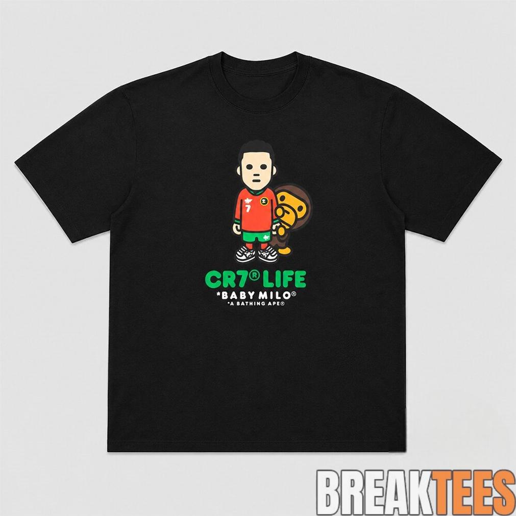 BAPE CR7 Life Baby Milo A Bathing Ape - Adult & Kids T-Shirts, Sweatshirts & Hoodies apparel design preview 1