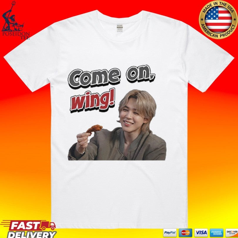 Come On Wing Jimin Bts - Adult & Kids T-Shirts, Sweatshirts & Hoodies apparel design preview 1