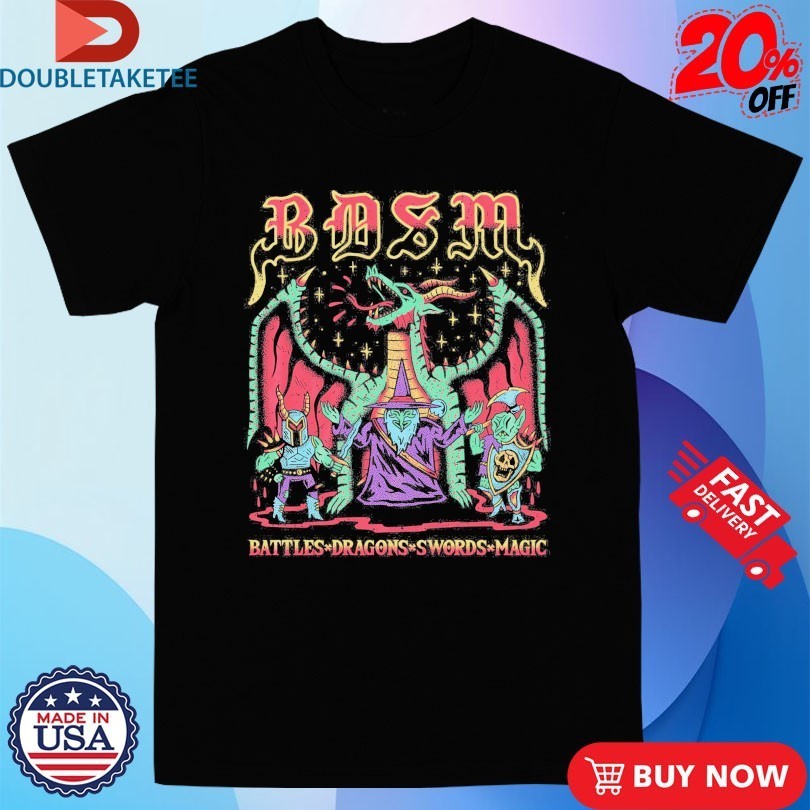 BDSM Battles Dragons Swords Magic Wizard Of Barge - Adult & Kids T-Shirts, Sweatshirts & Hoodies apparel design preview 1