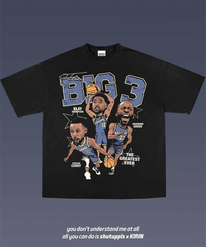 BIG 3 1.8 BASKETBALL VINTAGE SPORT FAN - Adult & Kids T-Shirts, Sweatshirts & Hoodies apparel design preview 1