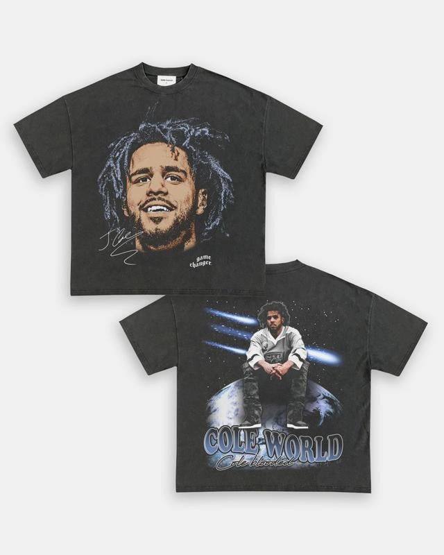 BIG FACE JCOLE 2SIDES MUSIC TOUR FANS TTP - Adult & Kids T-Shirts, Sweatshirts & Hoodies apparel design preview 1