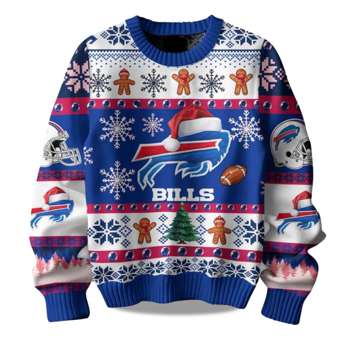 Buffalo Bills They Not Like Us Ugly Christmas Sweater - Holiday Gift product image