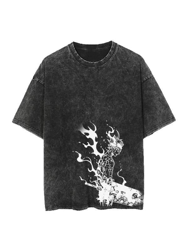 BLACK CLOVER ASTA VINTAGE OVERSIZE Anime Fan Manga - Adult & Kids T-Shirts, Sweatshirts & Hoodies apparel design preview 1
