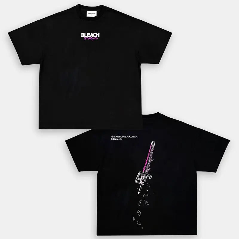 BLEACH Oversize Anime Manga Heavyweight Cotton Fan - Adult & Kids T-Shirts, Sweatshirts & Hoodies apparel design preview 1
