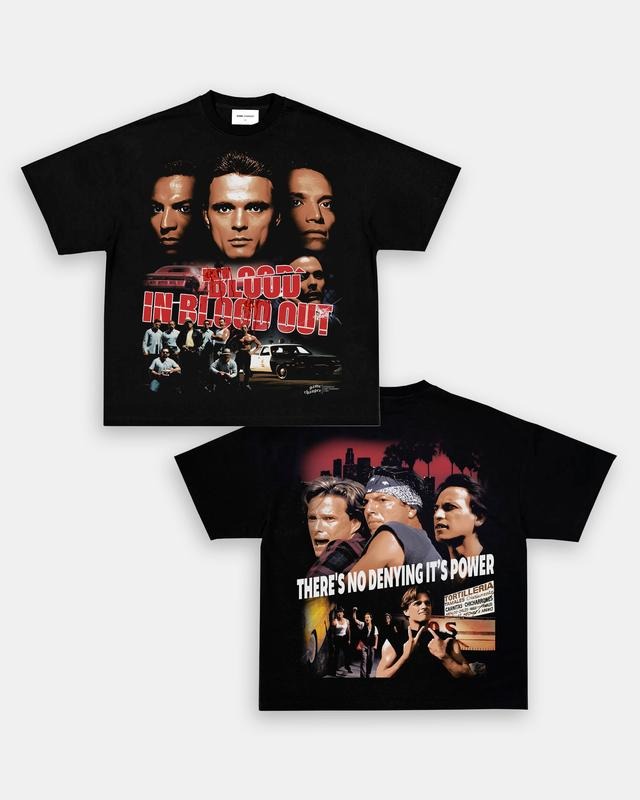 BLOOD OUT Trending Movie Vintage 90s Fans Him Her - Adult & Kids T-Shirts, Sweatshirts & Hoodies apparel design preview 1