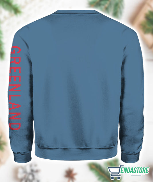 Women’s Stand With Greenland Print Sweatshirt 3D Sweater - Gift Idea product image 2