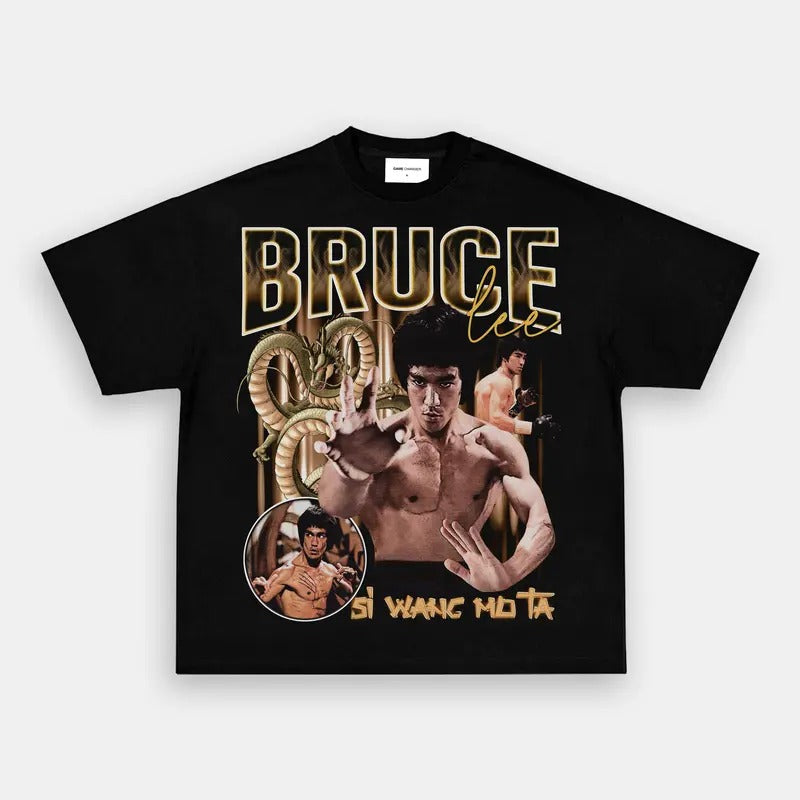 BRuCE LeE Trending Movie Vintage 90s Fans Him Her - Adult & Kids T-Shirts, Sweatshirts & Hoodies apparel design preview 1