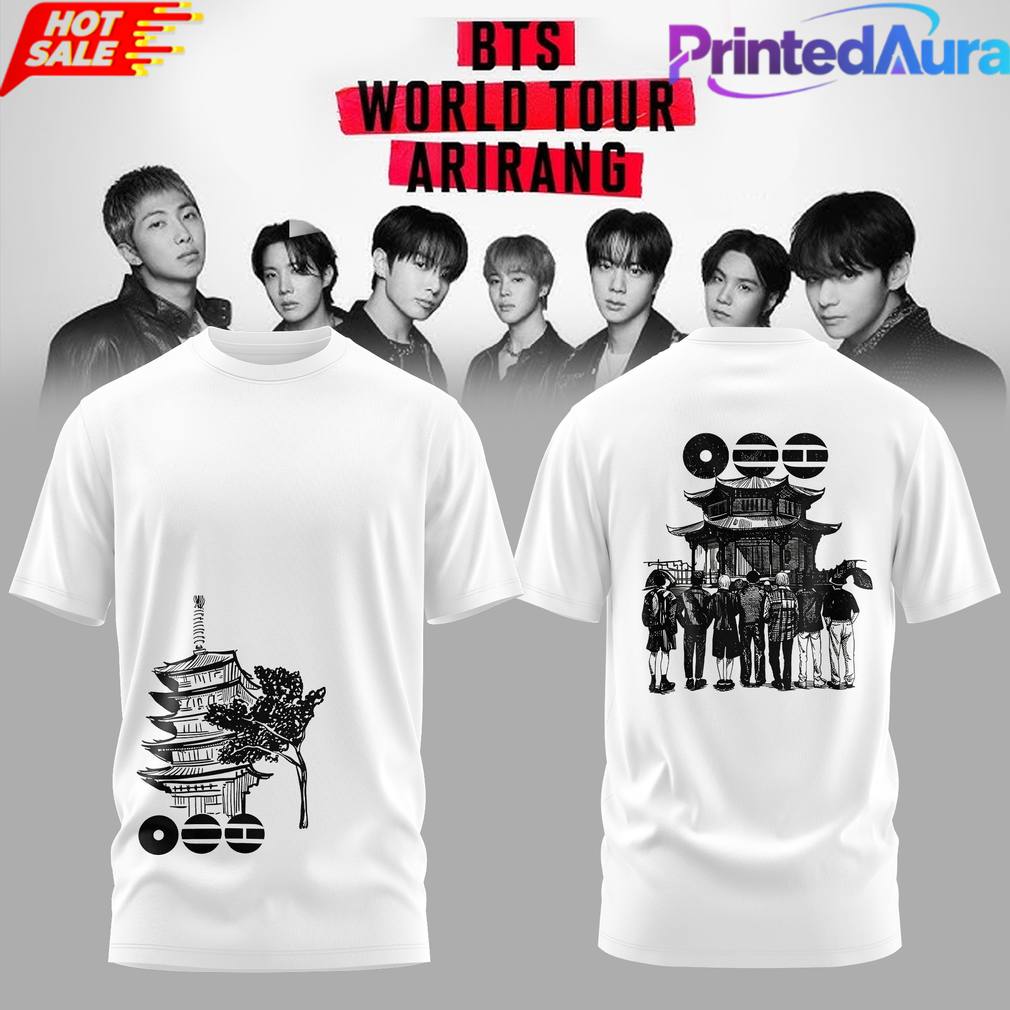 BTS ARIRANG World Tour 2026 - Adult & Kids T-Shirts, Sweatshirts & Hoodies apparel design preview 1