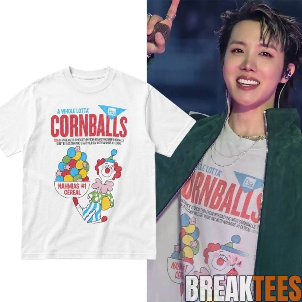 BTS World Tour Arirang J-Hope Nahmias Cornball - Adult & Kids T-Shirts, Sweatshirts & Hoodies apparel design preview 1