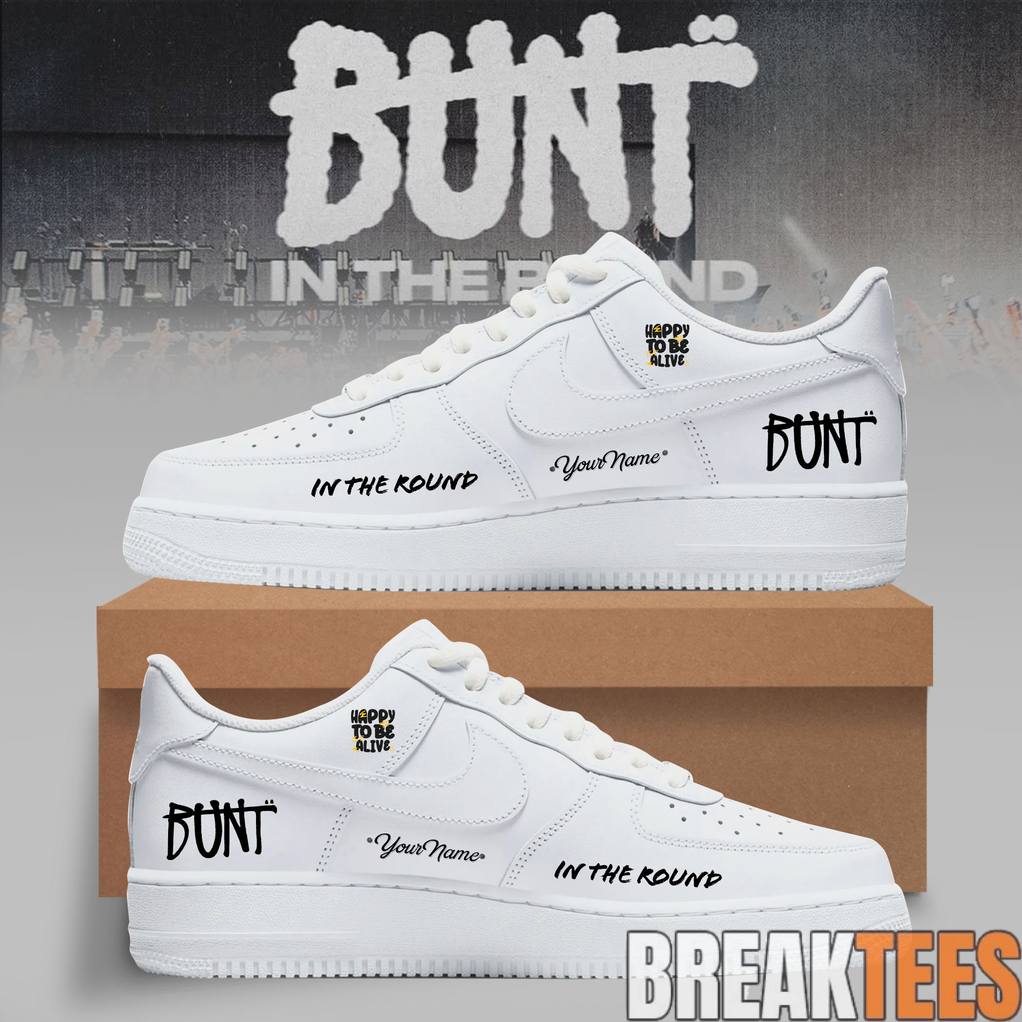 BUNT In The Round Tour 2026 Custom Air Force 1 - Adult & Kids T-Shirts, Sweatshirts & Hoodies apparel design preview 1