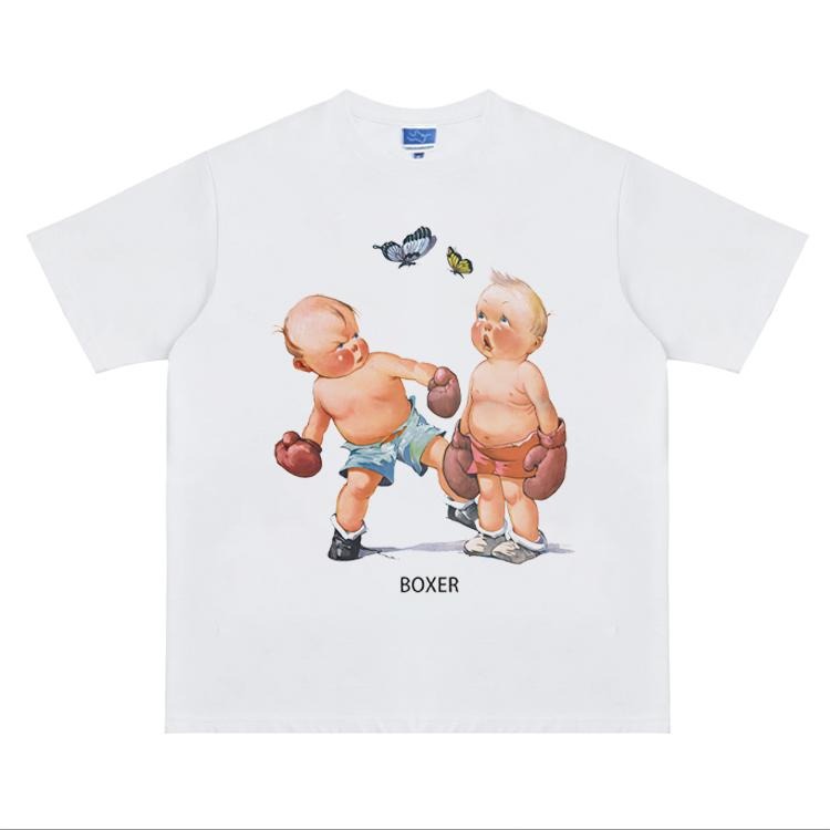 Baby "Boxer" Heavyweight Vintage 100% Cotton Anime - Adult & Kids T-Shirts, Sweatshirts & Hoodies apparel design preview 1