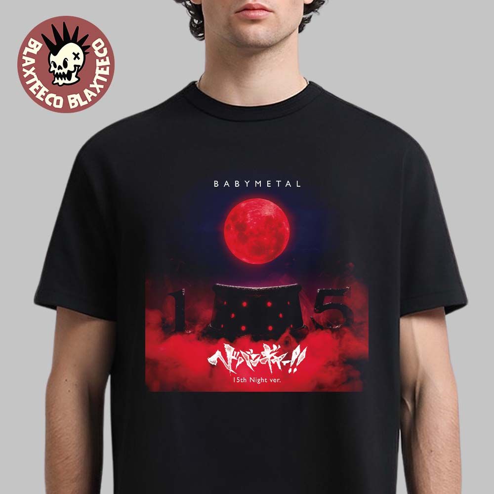 Babymetal Headbanger 15th Night Ver CD Cover Art - Adult & Kids T-Shirts, Sweatshirts & Hoodies apparel design preview 1