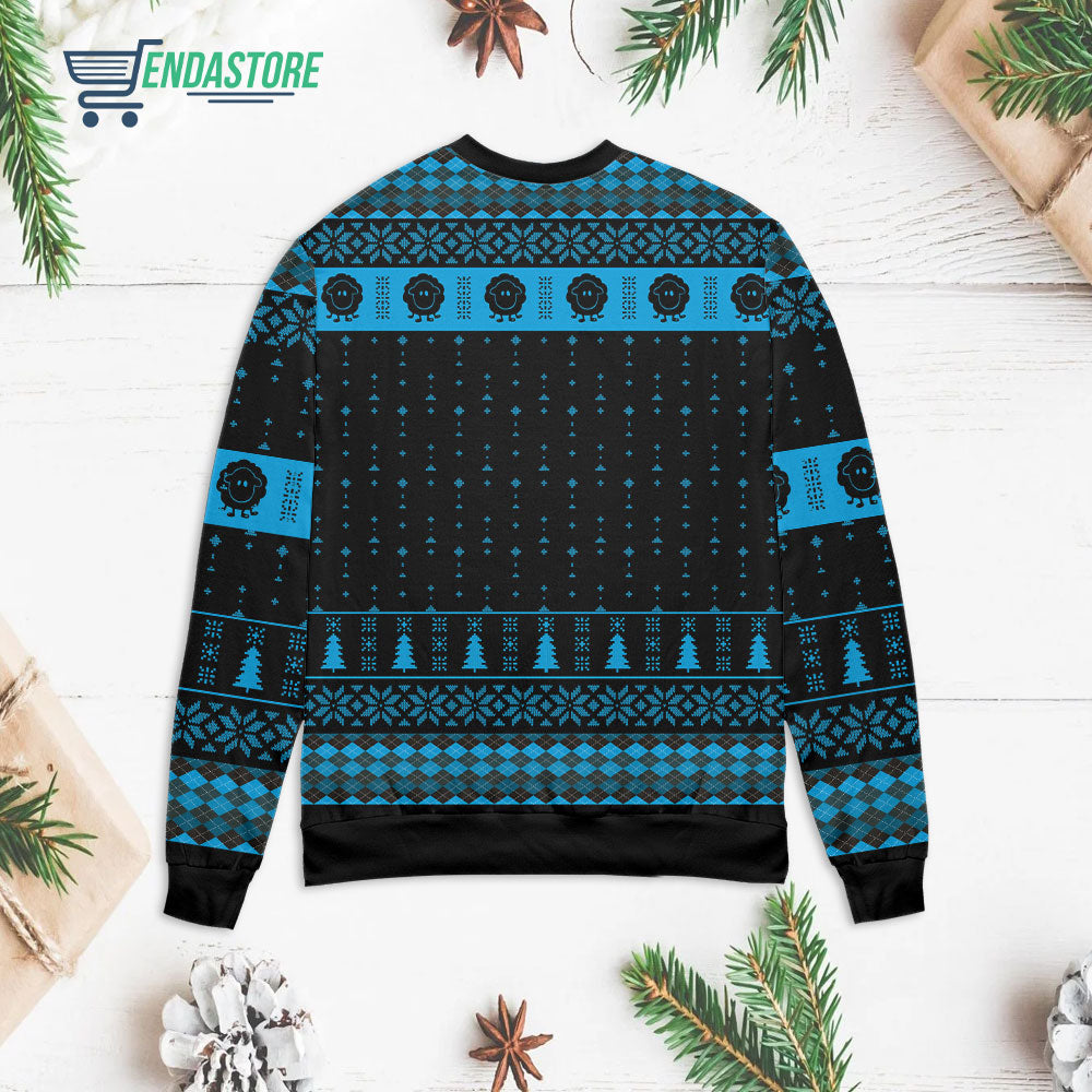 Sheep fleece navidad 3D Christmas Sweater - Holiday Gift product image 2