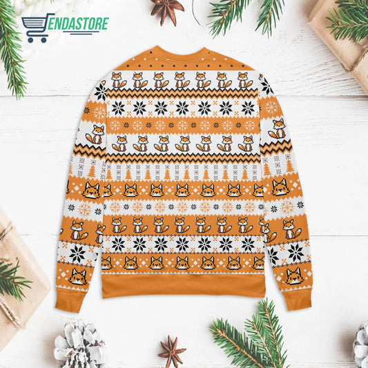 What does the fox say 3D Christmas Sweater - Holiday Gift product image 2