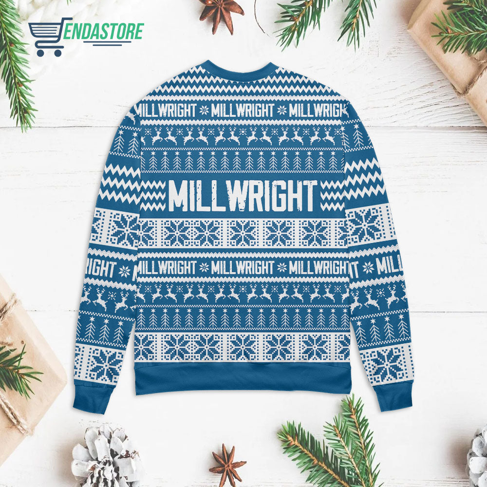 Millwright 3D Christmas Sweater - Holiday Gift product image 2