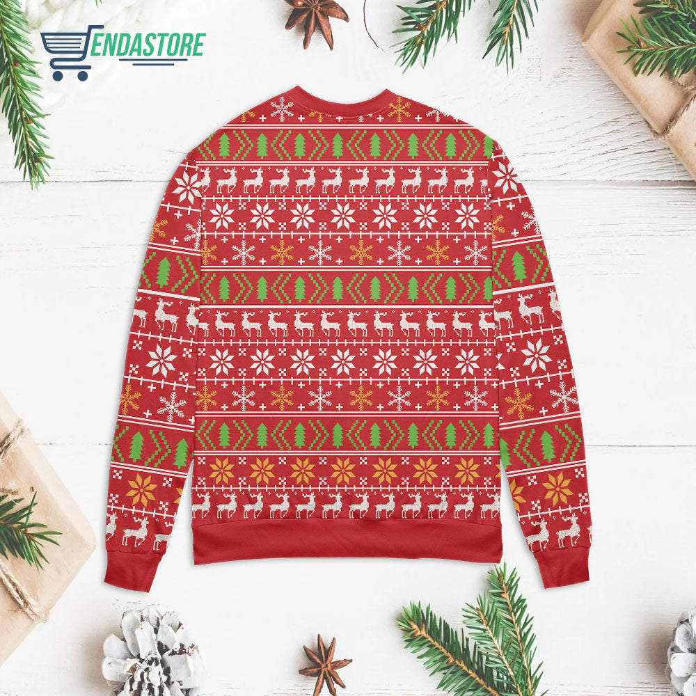Yippee ki yay 3D Christmas Sweater - Holiday Gift product image 2
