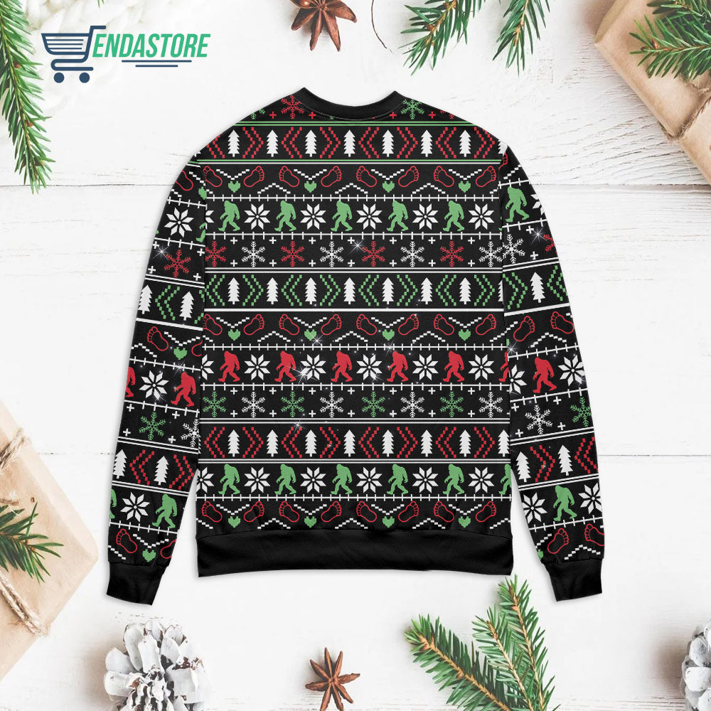 Big foot 3D Christmas Sweater - Holiday Gift product image 2