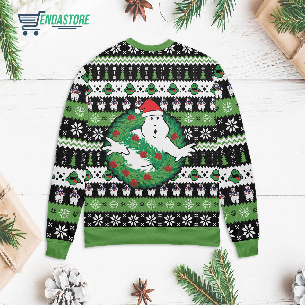 Who you gonna call Ghostbusters 3D Christmas Sweater - Holiday Gift product image 2