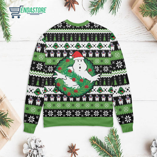 Who you gonna call Ghostbusters 3D Christmas Sweater - Holiday Gift product image 2