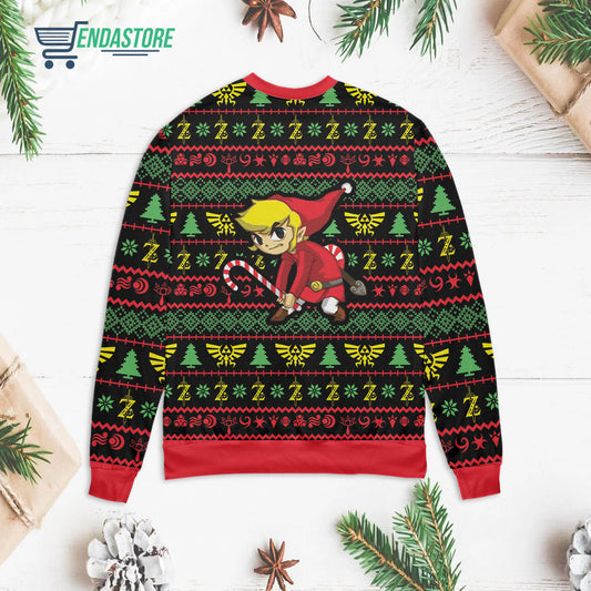 Zelda holiday 3D Christmas Sweater - Holiday Gift product image 2
