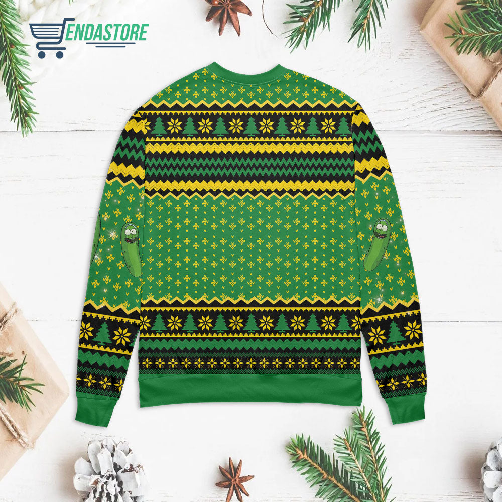 Pickle pick 3D Christmas Sweater - Holiday Gift product image 2