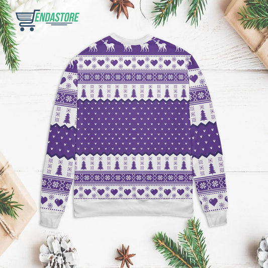You in danger girl 3D Christmas Sweater - Holiday Gift product image 2