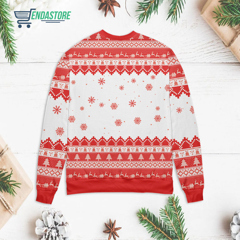 Crocin around the Christmas tree 3D Christmas Sweater - Holiday Gift product image 2