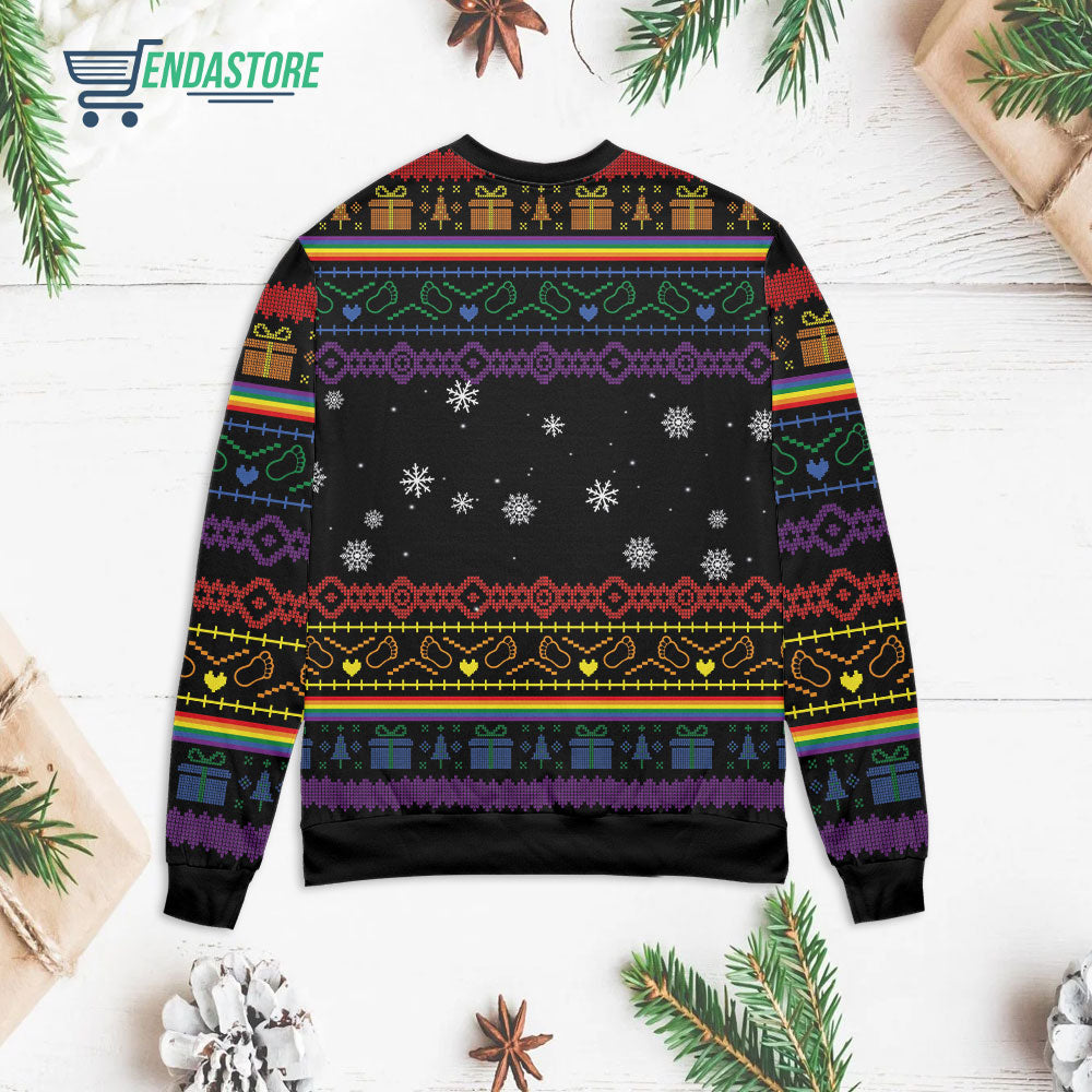 Bigfoot 3D Christmas Sweater - Holiday Gift product image 2