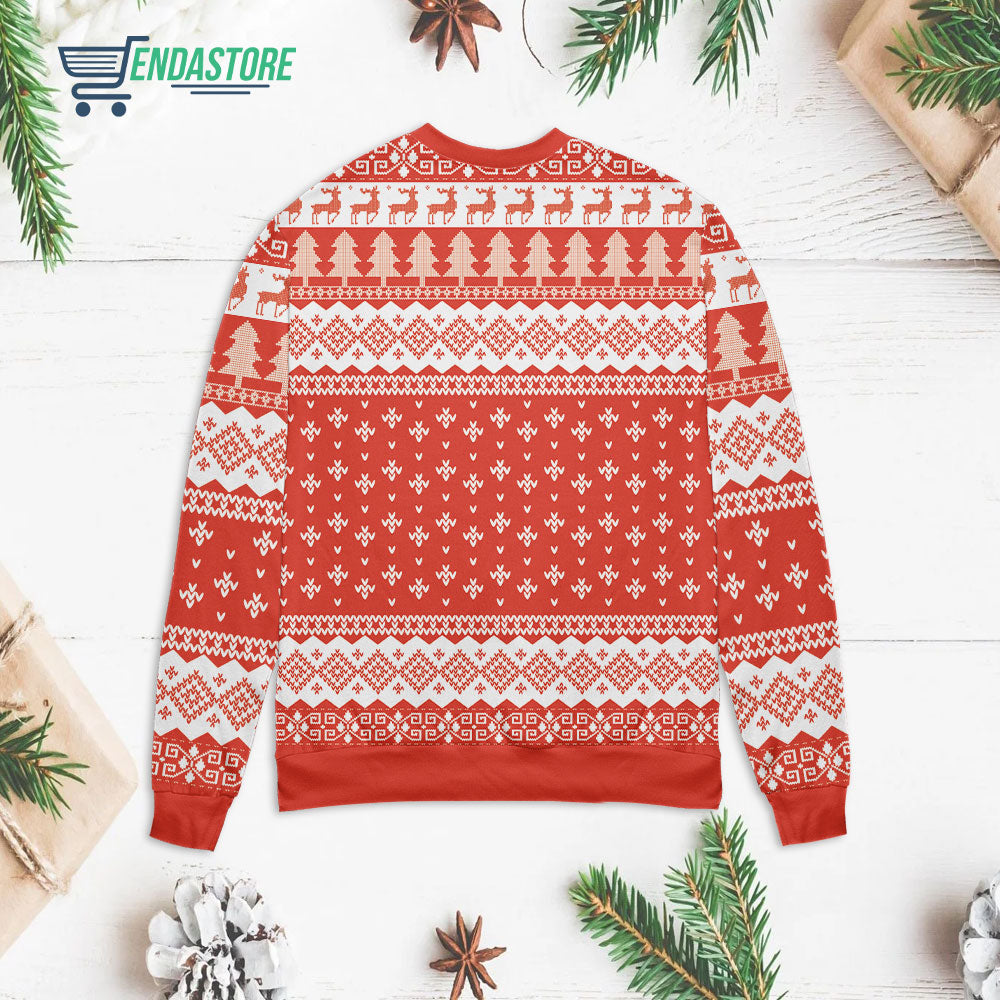 Laughing Leo Meme 3D Christmas Sweater - Holiday Gift product image 2