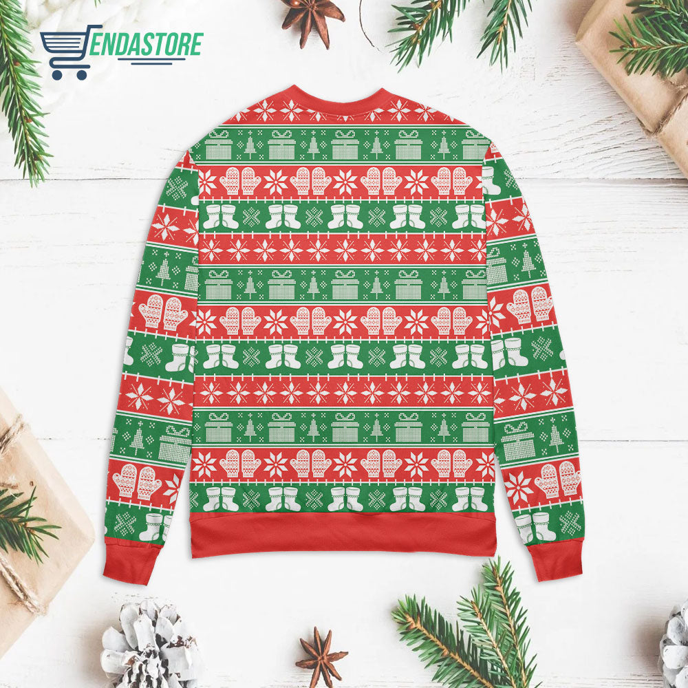 Christmas stocking pattern 3D Christmas Sweater - Holiday Gift product image 2