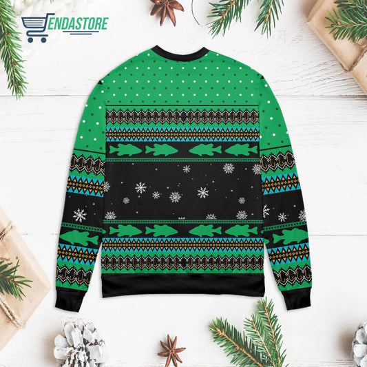 All I want for Christmas is a big fish 3D Christmas Sweater - Holiday Gift product image 2