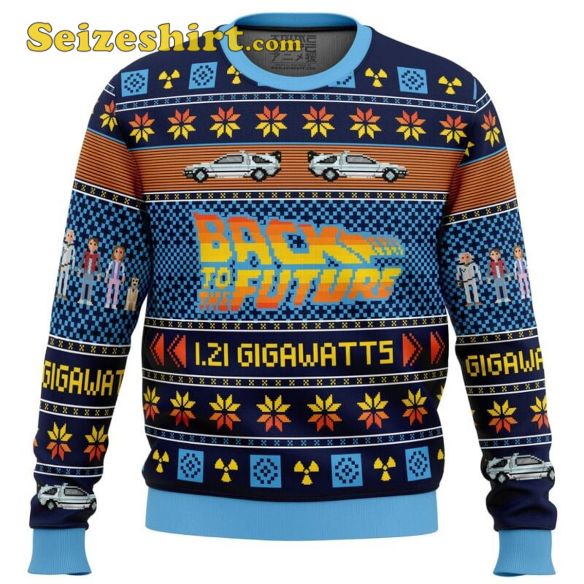 Back To The Future Day Ugly Christmas Sweater - Gift Idea product image