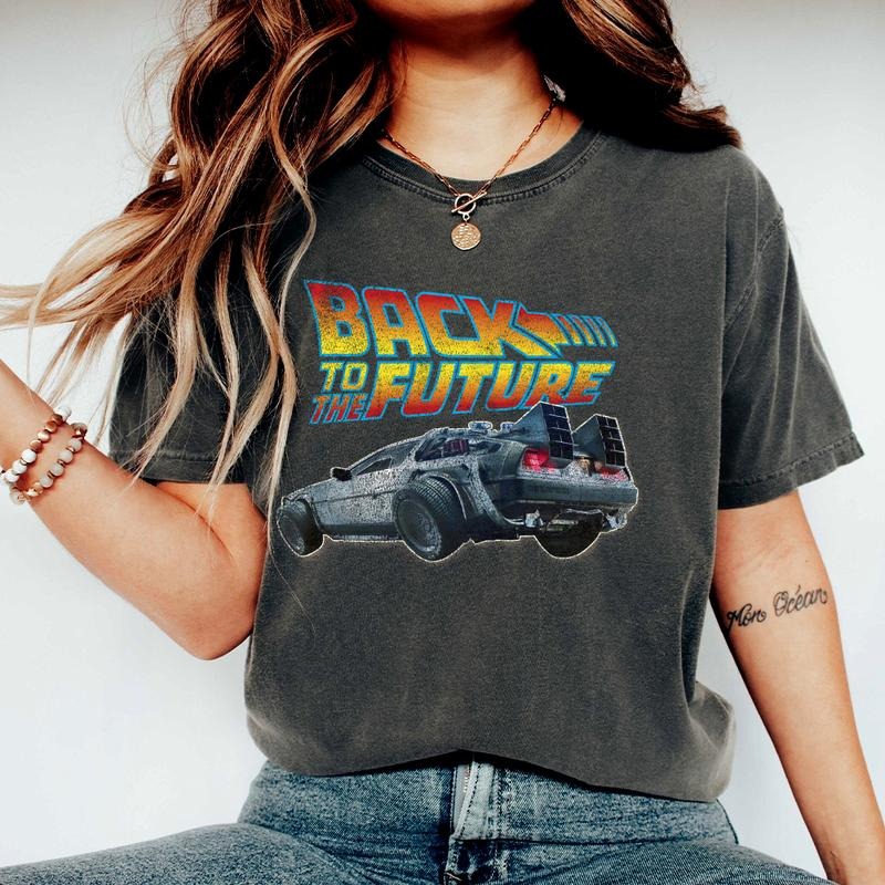 Back 80s Retro Sweatshrit Future Inspired Font - Adult & Kids T-Shirts, Sweatshirts & Hoodies apparel design preview 1