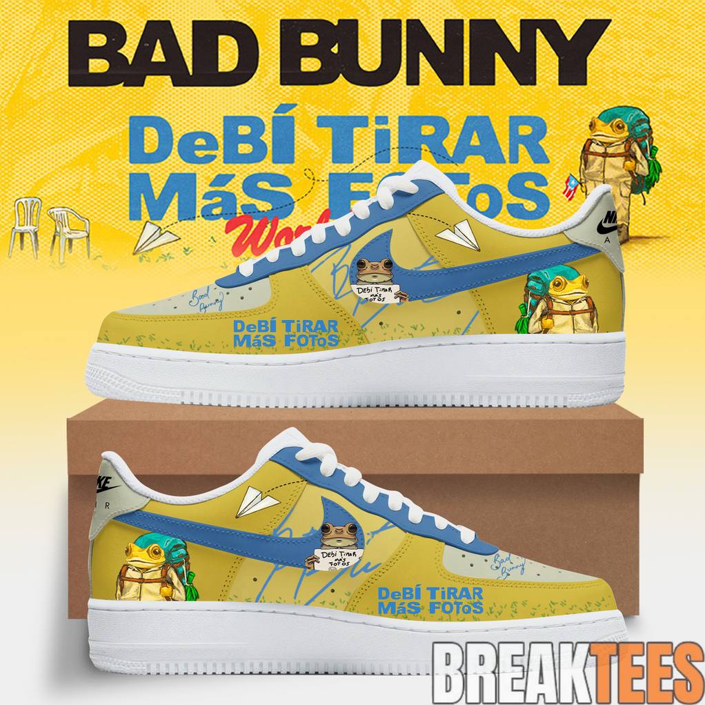 Bad Bunny DeB TiRAR MS FOToS World Tour 2026 Air - Adult & Kids T-Shirts, Sweatshirts & Hoodies apparel design preview 1