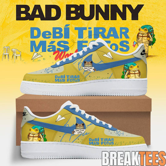 Bad Bunny DeB TiRAR MS FOToS World Tour 2026 Air - Adult & Kids T-Shirts, Sweatshirts & Hoodies apparel design preview 1