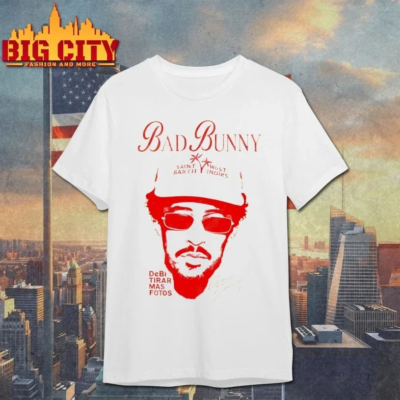 Bad Bunny Debi Tirar Mas Fotos Signature - Adult & Kids T-Shirts, Sweatshirts & Hoodies apparel design preview 1